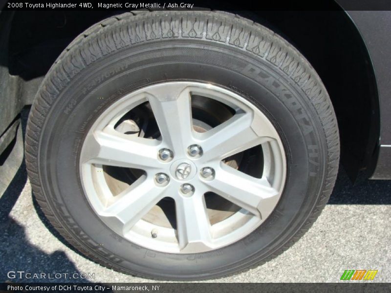 Magnetic Gray Metallic / Ash Gray 2008 Toyota Highlander 4WD