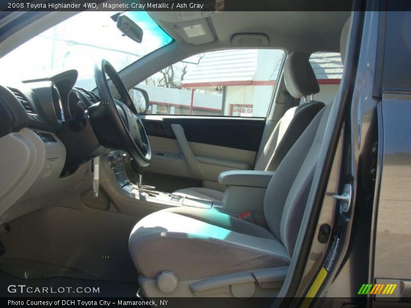 Magnetic Gray Metallic / Ash Gray 2008 Toyota Highlander 4WD