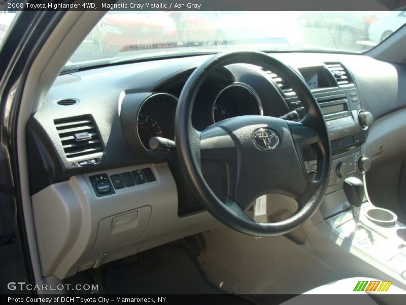 Magnetic Gray Metallic / Ash Gray 2008 Toyota Highlander 4WD