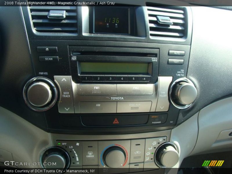 Magnetic Gray Metallic / Ash Gray 2008 Toyota Highlander 4WD