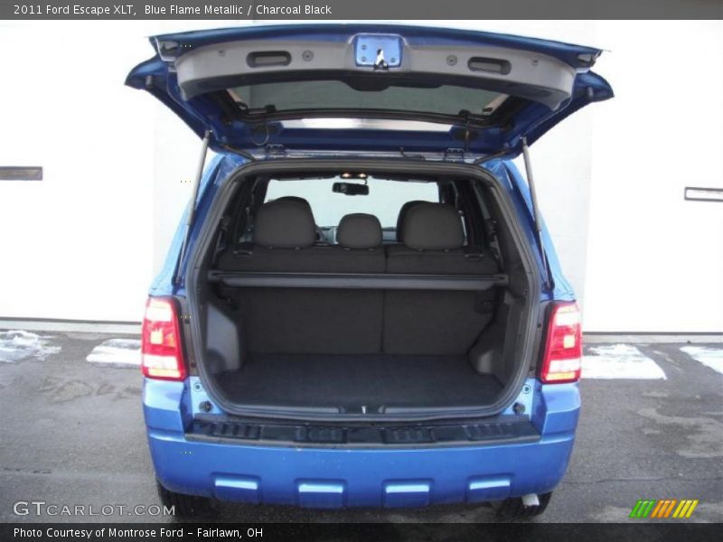 Blue Flame Metallic / Charcoal Black 2011 Ford Escape XLT