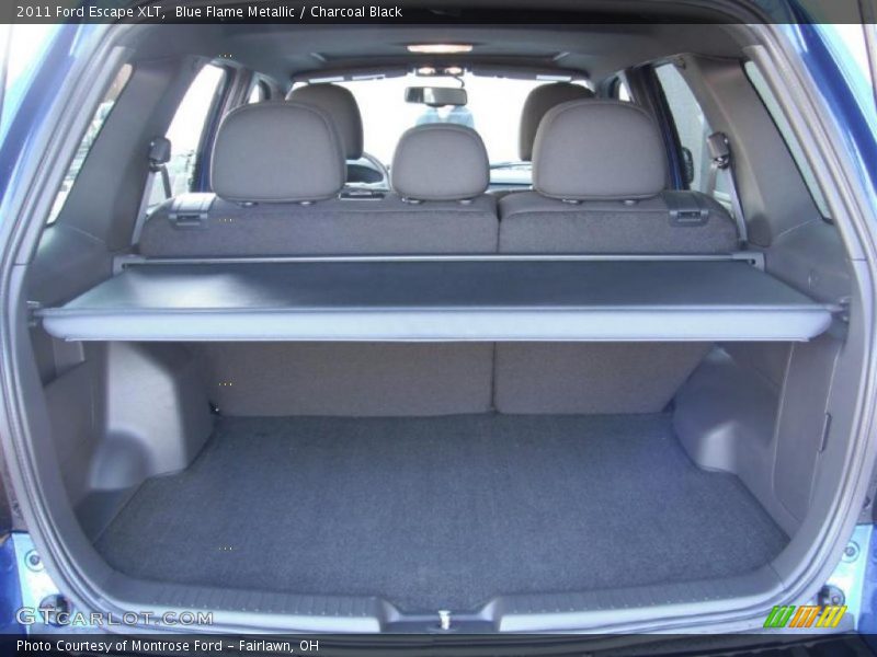 Blue Flame Metallic / Charcoal Black 2011 Ford Escape XLT