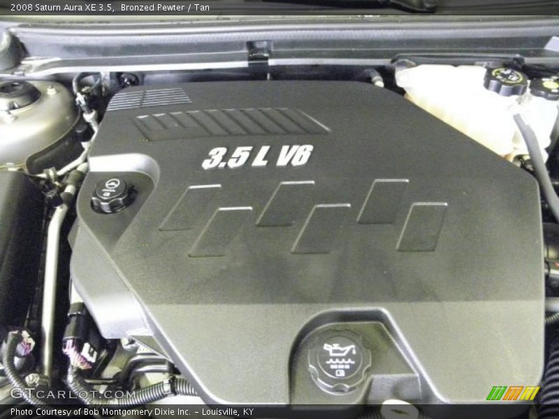 Bronzed Pewter / Tan 2008 Saturn Aura XE 3.5