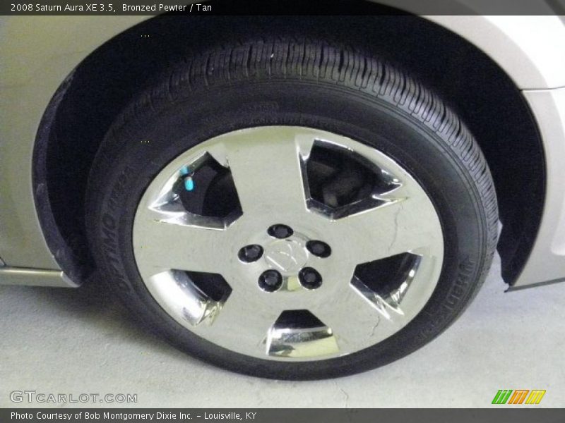 Bronzed Pewter / Tan 2008 Saturn Aura XE 3.5