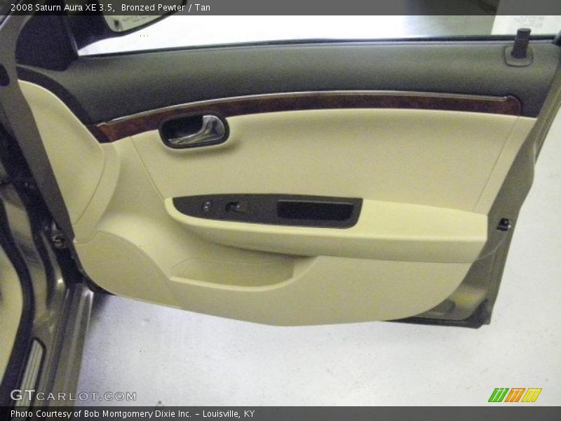 Bronzed Pewter / Tan 2008 Saturn Aura XE 3.5