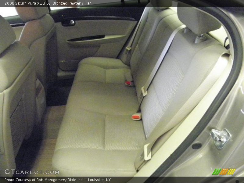 Bronzed Pewter / Tan 2008 Saturn Aura XE 3.5