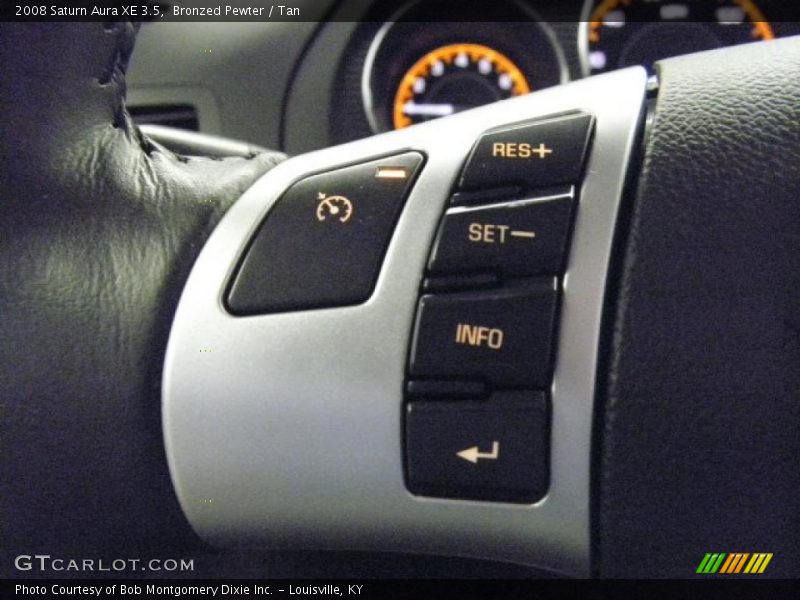 Bronzed Pewter / Tan 2008 Saturn Aura XE 3.5