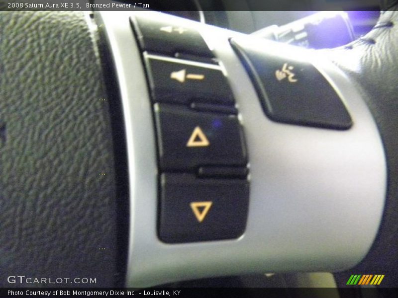 Bronzed Pewter / Tan 2008 Saturn Aura XE 3.5