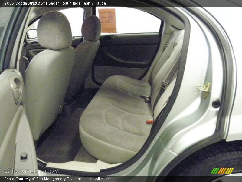 Satin Jade Pearl / Taupe 2005 Dodge Stratus SXT Sedan