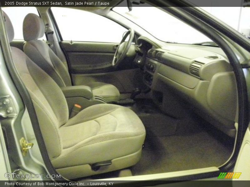 Satin Jade Pearl / Taupe 2005 Dodge Stratus SXT Sedan