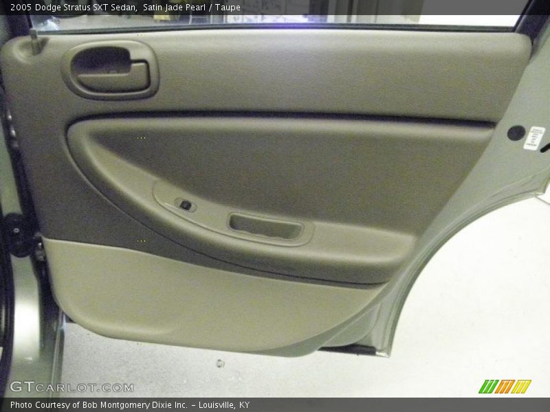 Satin Jade Pearl / Taupe 2005 Dodge Stratus SXT Sedan