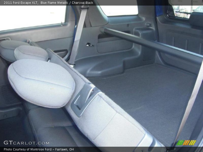 Blue Flame Metallic / Charcoal Black 2011 Ford Escape XLT