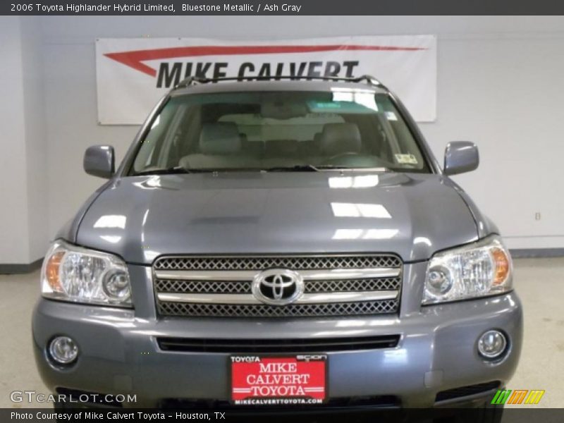 Bluestone Metallic / Ash Gray 2006 Toyota Highlander Hybrid Limited
