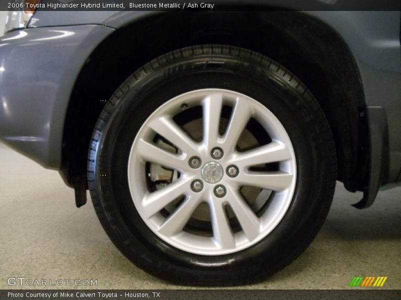 Bluestone Metallic / Ash Gray 2006 Toyota Highlander Hybrid Limited