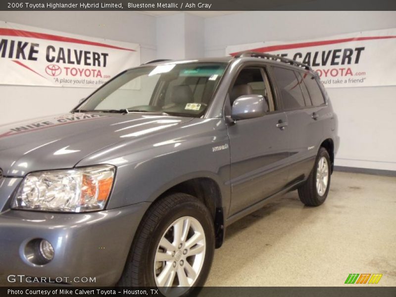 Bluestone Metallic / Ash Gray 2006 Toyota Highlander Hybrid Limited