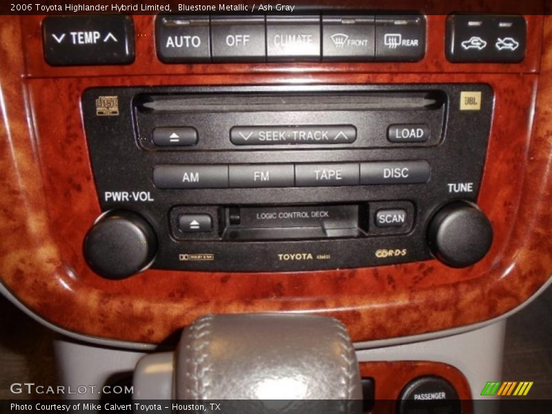 Bluestone Metallic / Ash Gray 2006 Toyota Highlander Hybrid Limited