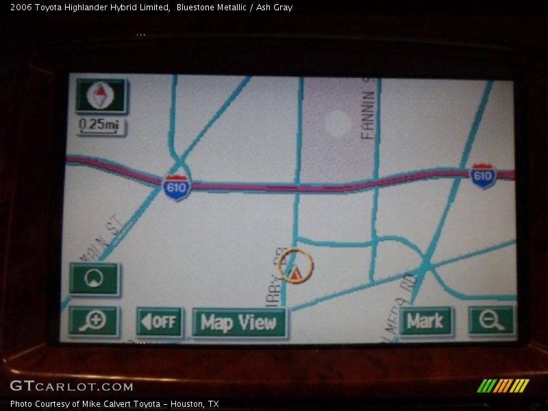 Bluestone Metallic / Ash Gray 2006 Toyota Highlander Hybrid Limited