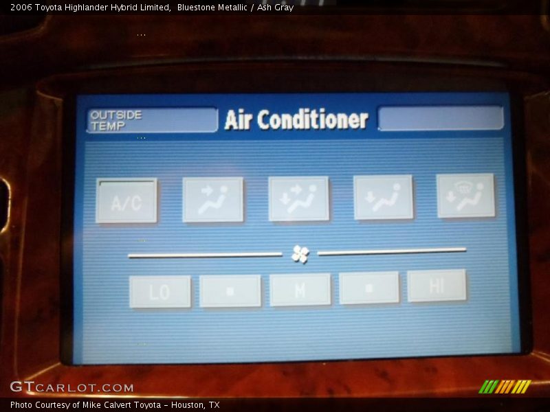 Bluestone Metallic / Ash Gray 2006 Toyota Highlander Hybrid Limited