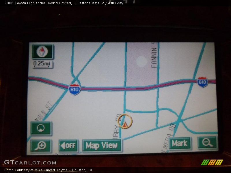 Bluestone Metallic / Ash Gray 2006 Toyota Highlander Hybrid Limited