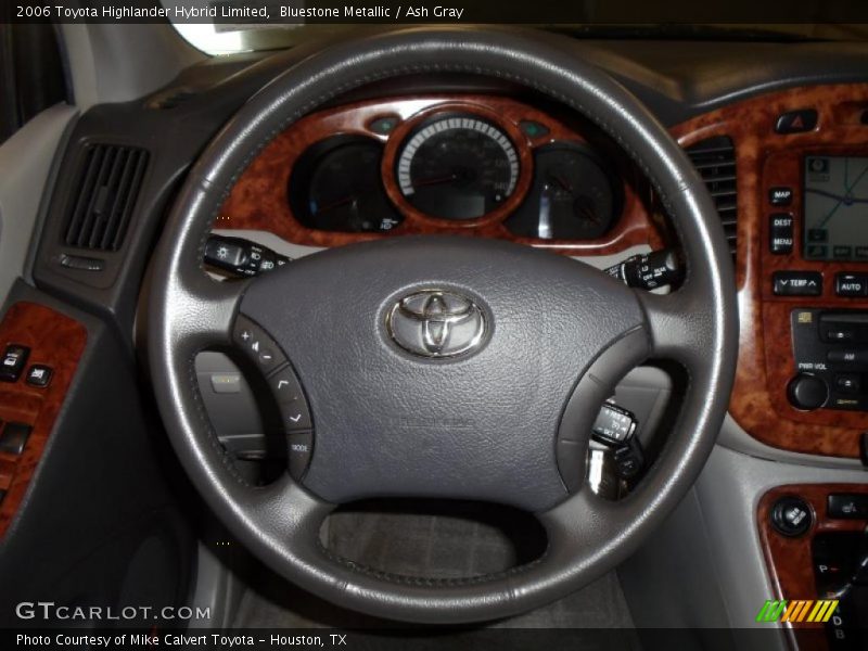 Bluestone Metallic / Ash Gray 2006 Toyota Highlander Hybrid Limited