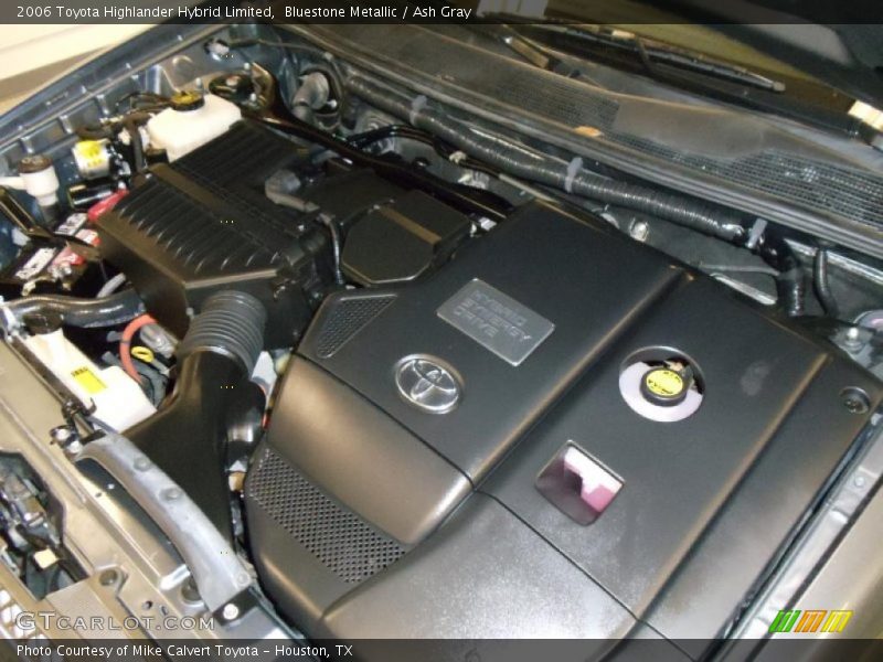 Bluestone Metallic / Ash Gray 2006 Toyota Highlander Hybrid Limited