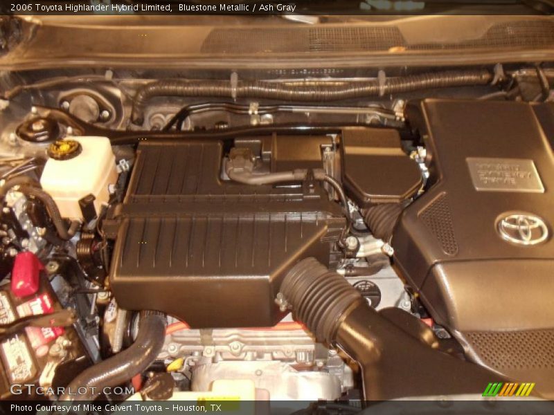 Bluestone Metallic / Ash Gray 2006 Toyota Highlander Hybrid Limited