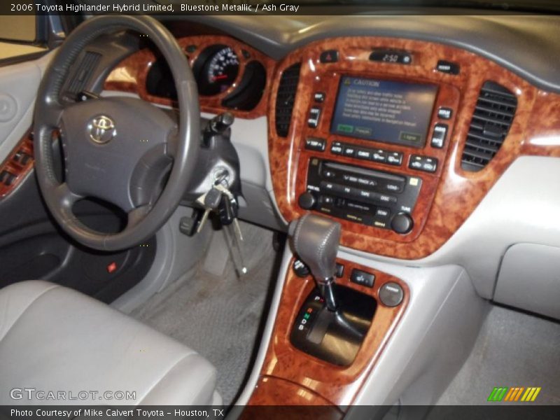 Bluestone Metallic / Ash Gray 2006 Toyota Highlander Hybrid Limited