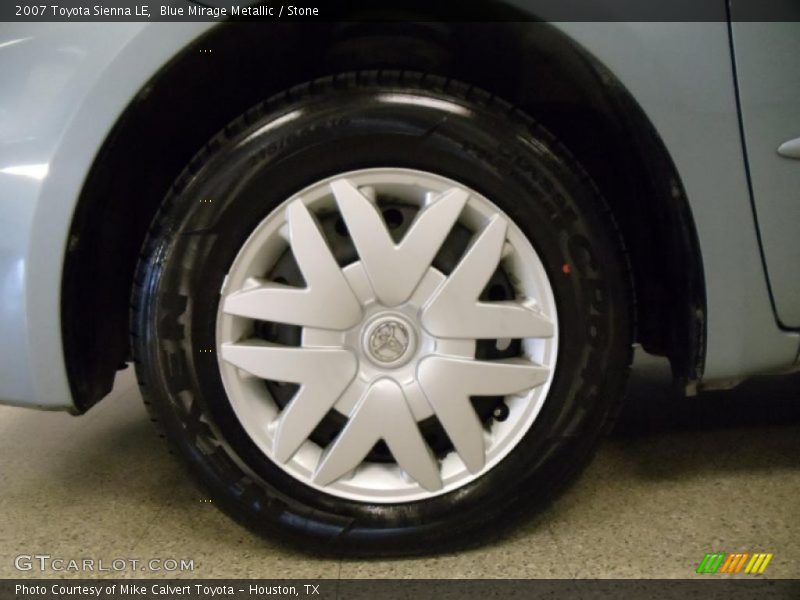 Blue Mirage Metallic / Stone 2007 Toyota Sienna LE