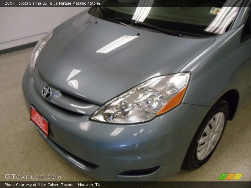 Blue Mirage Metallic / Stone 2007 Toyota Sienna LE