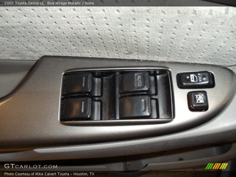 Blue Mirage Metallic / Stone 2007 Toyota Sienna LE