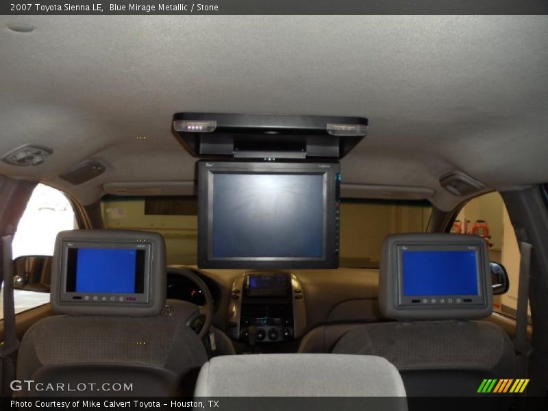 Blue Mirage Metallic / Stone 2007 Toyota Sienna LE