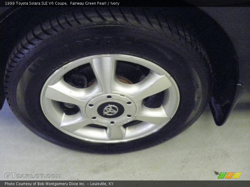 Fairway Green Pearl / Ivory 1999 Toyota Solara SLE V6 Coupe