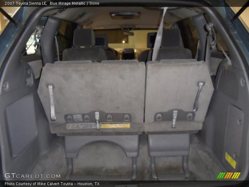 Blue Mirage Metallic / Stone 2007 Toyota Sienna LE