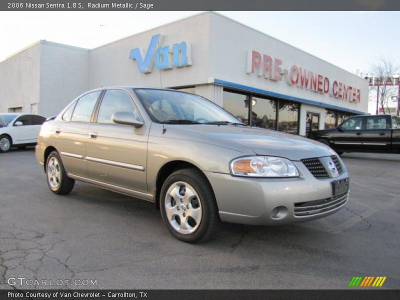 Radium Metallic / Sage 2006 Nissan Sentra 1.8 S