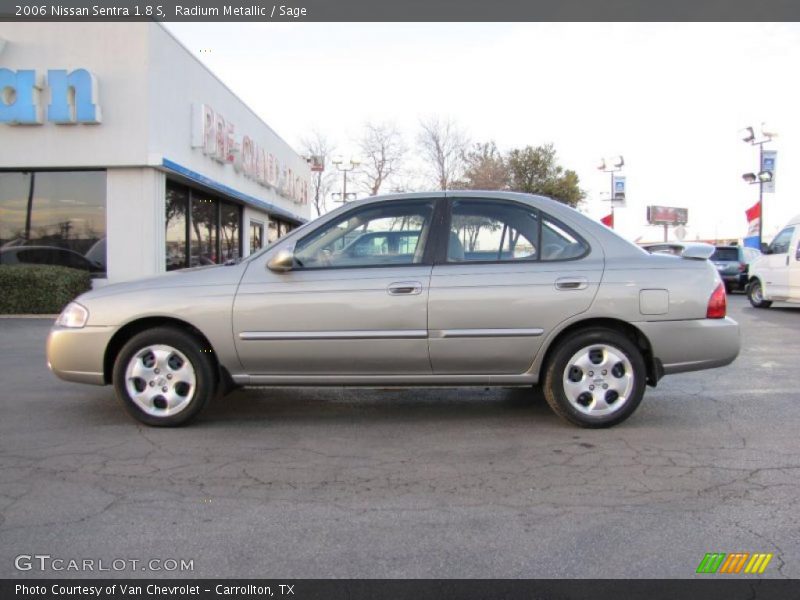 Radium Metallic / Sage 2006 Nissan Sentra 1.8 S