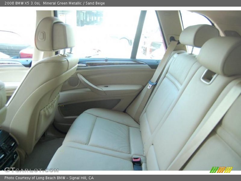 Mineral Green Metallic / Sand Beige 2008 BMW X5 3.0si