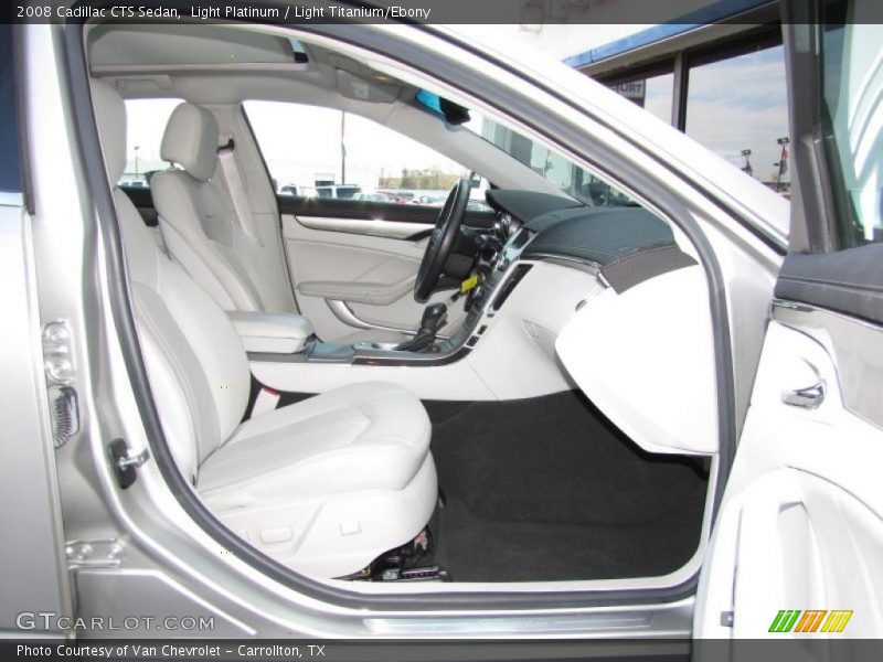 Light Platinum / Light Titanium/Ebony 2008 Cadillac CTS Sedan