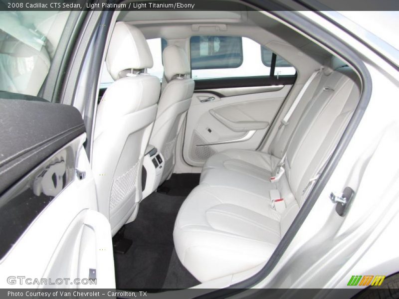Light Platinum / Light Titanium/Ebony 2008 Cadillac CTS Sedan