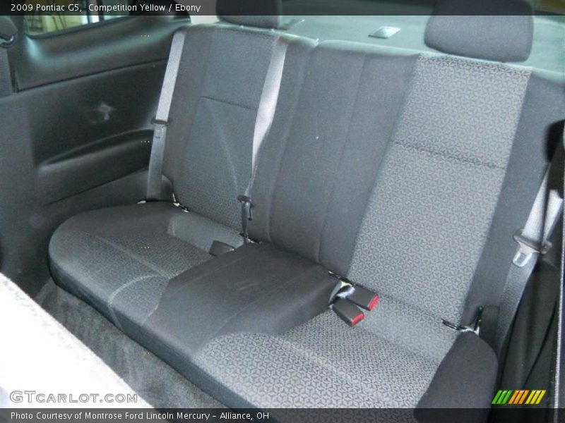 Competition Yellow / Ebony 2009 Pontiac G5