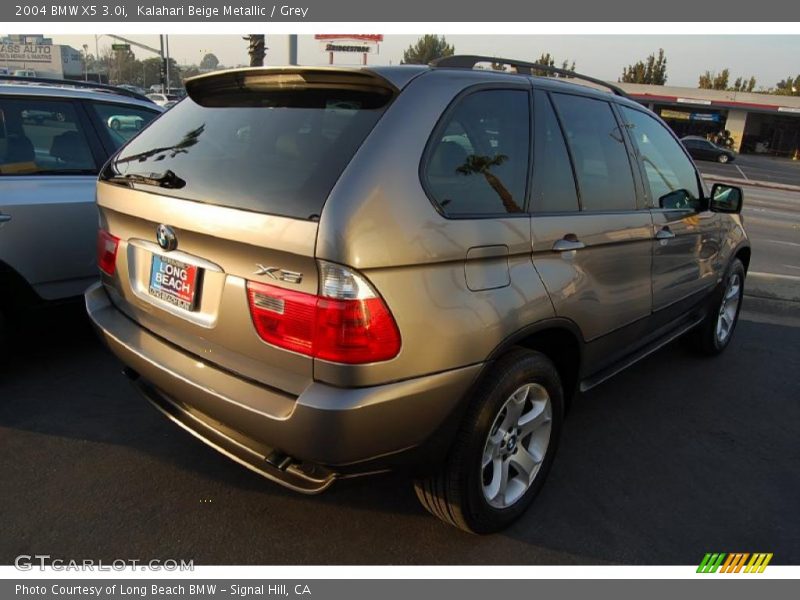 Kalahari Beige Metallic / Grey 2004 BMW X5 3.0i