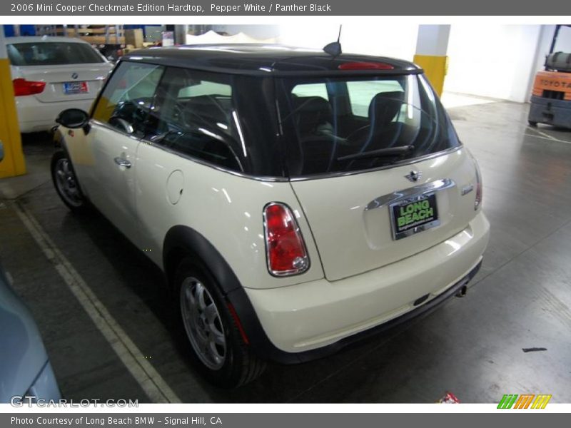 Pepper White / Panther Black 2006 Mini Cooper Checkmate Edition Hardtop
