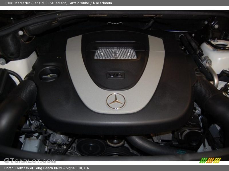 Arctic White / Macadamia 2008 Mercedes-Benz ML 350 4Matic