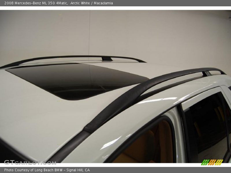 Arctic White / Macadamia 2008 Mercedes-Benz ML 350 4Matic