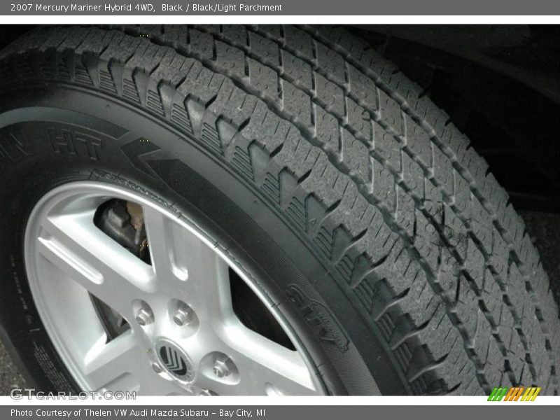 Black / Black/Light Parchment 2007 Mercury Mariner Hybrid 4WD