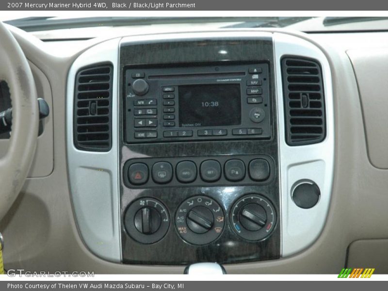 Black / Black/Light Parchment 2007 Mercury Mariner Hybrid 4WD