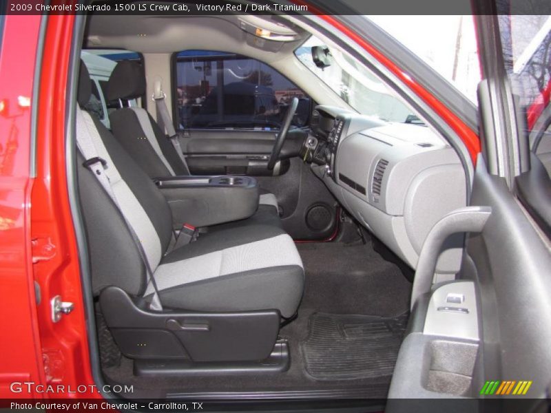 2009 Silverado 1500 LS Crew Cab Dark Titanium Interior