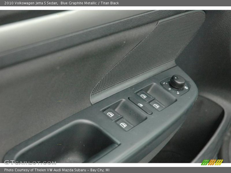 Blue Graphite Metallic / Titan Black 2010 Volkswagen Jetta S Sedan