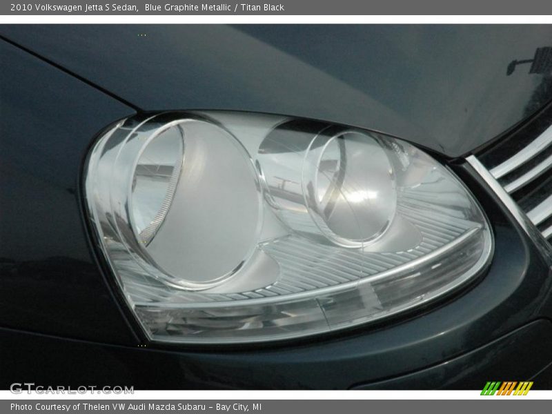 Blue Graphite Metallic / Titan Black 2010 Volkswagen Jetta S Sedan