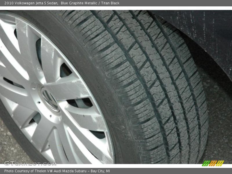Blue Graphite Metallic / Titan Black 2010 Volkswagen Jetta S Sedan