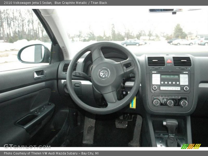 Blue Graphite Metallic / Titan Black 2010 Volkswagen Jetta S Sedan